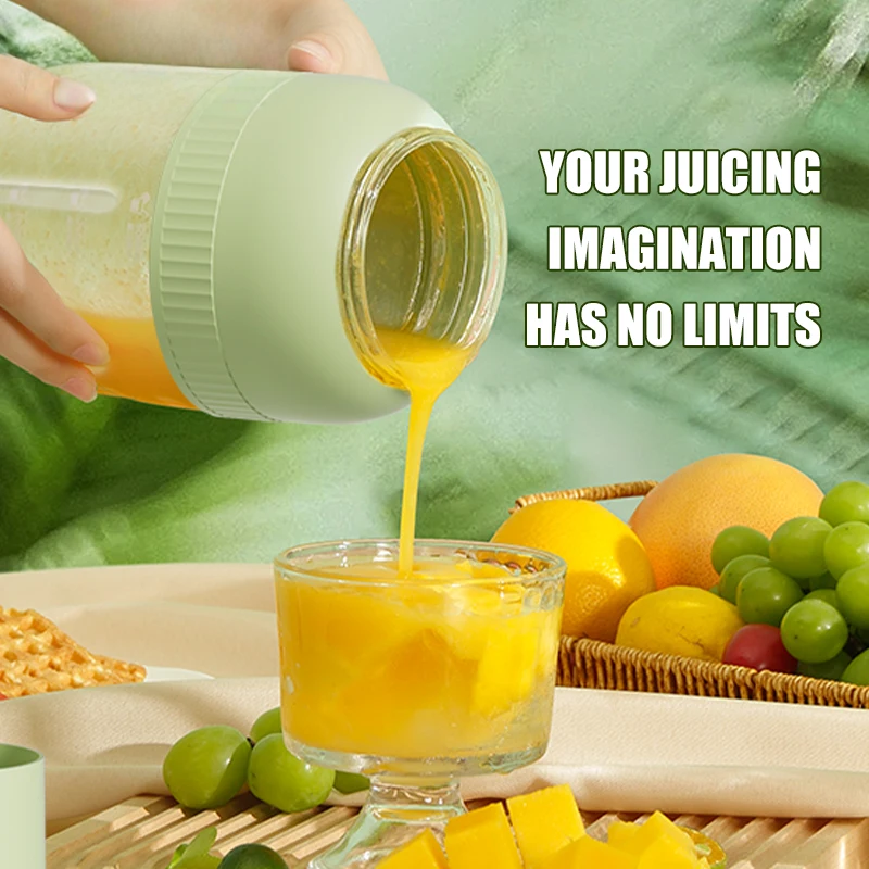 Portable Electric Juicer Blender — Fresh Juice Anywhere, Anytime